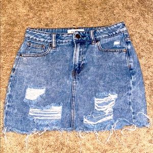 Pacsun Los Angeles Denim Skirt